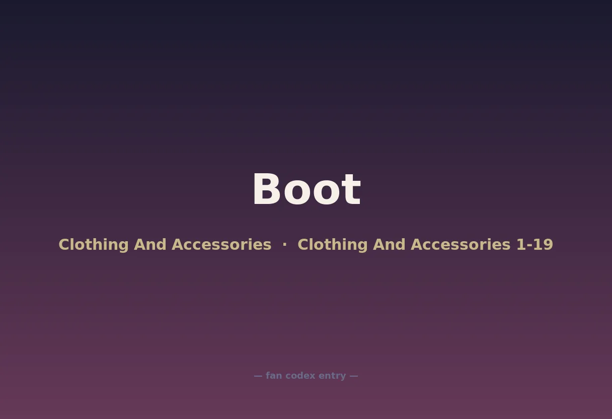 Boot