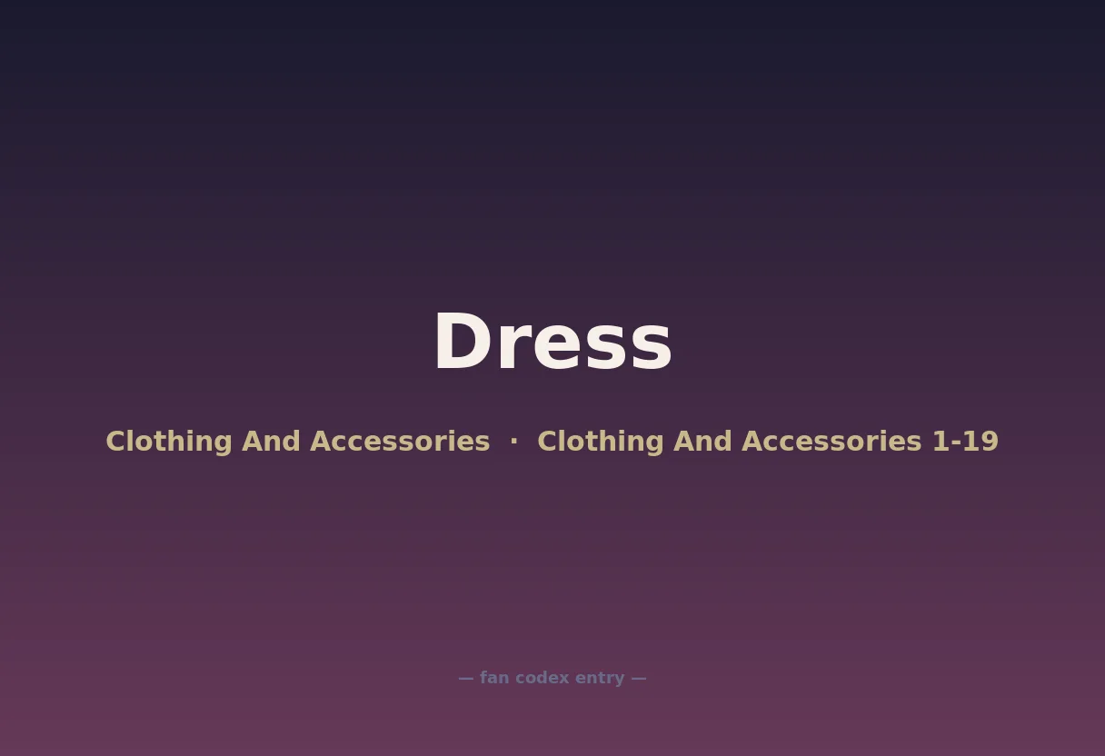 Dress