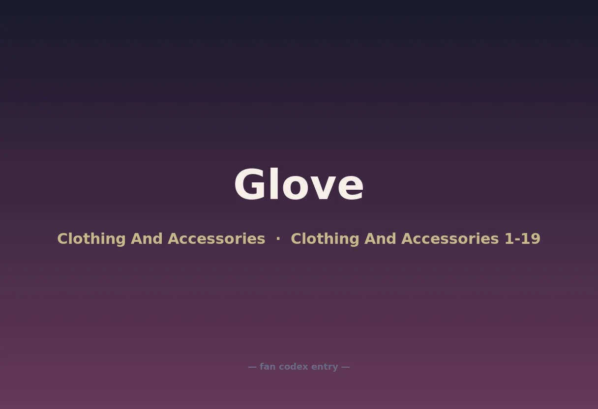 Glove