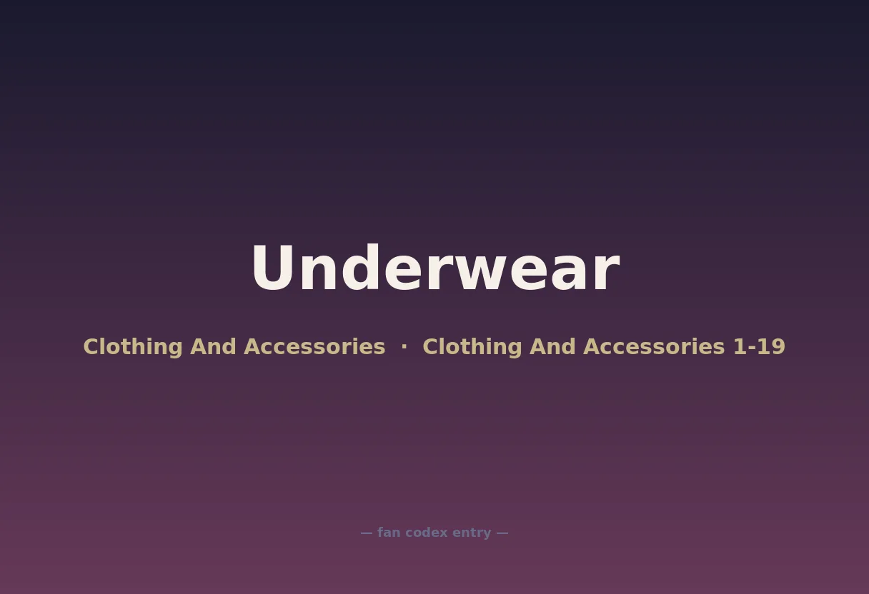 Underwear